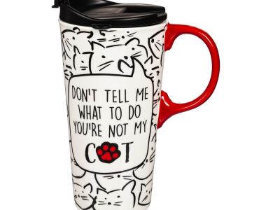 Not My Cat Travel Cup