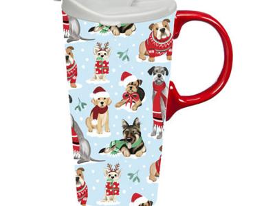 Winter Dogs Travel Cup