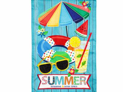 Summer Good Times Garden Flag