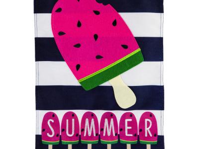 Summer Melonsicle Garden Flag