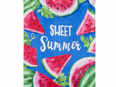 Sweet Watermelon Garden Flag