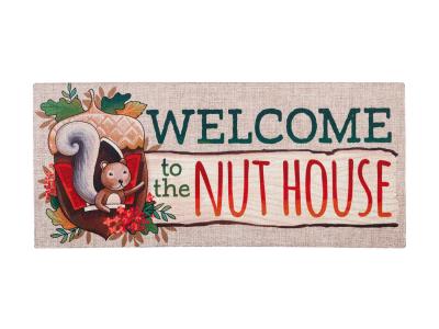 Welcome Nuthouse Switch Mat