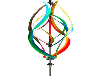 Multicolor Helix Misting Spinn Giant Wind Spinners