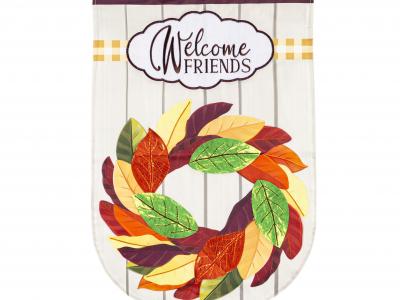 Magnolia leaf Garden Flag