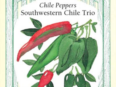 Pepper Chile Southwestern Trio Vegetable Seed