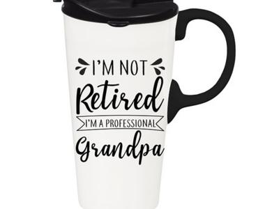 Ceramic Perfect Travel Cup, w/ box, Profes 17 oz.